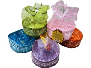 Koszyczek ozdobny prezentowy 6 kolorów