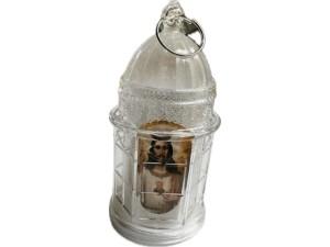 Lampion mały z bateriami - święte obrazki