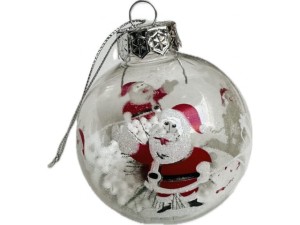 Bombka plastikowa 8cm