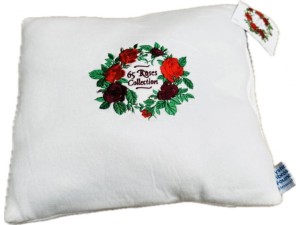 Poduszka świąteczna - biała