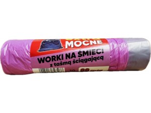 Worki na śmieci z taśma 60l